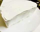 菓子パンで焼かないハーフホールケーキ作り方16写真