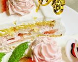 菓子パンで焼かないハーフホールケーキ作り方19写真