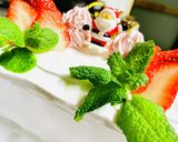 菓子パンで焼かないハーフホールケーキ作り方20写真