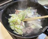 豚肉とネギのにんにくスタミナ丼作り方2写真