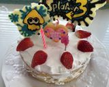 スプラトゥーン 3 誕生日ケーキ作り方10写真
