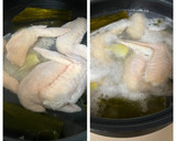 とろっとろ☆野菜たっぷり鶏肉の水炊き風鍋作り方1写真