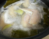 とろっとろ☆野菜たっぷり鶏肉の水炊き風鍋作り方2写真