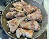 豚肩ロースの赤ワイン煮込み作り方4写真