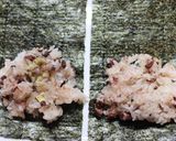 簡単ダイエット美味♪焼海苔の赤飯せんべい作り方1写真