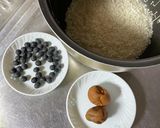 クロダマル黒豆梅ごはん作り方1写真