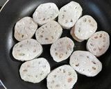 蓮根の挟み焼き作り方4写真