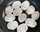 蓮根の挟み焼き作り方4写真