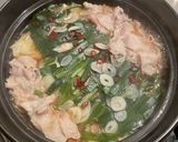ニラとキャベツの豚バラ鍋@醤油仕立て☆作り方10写真