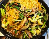 菜花とベーコンの和風パスタ　ZENB麺作り方5写真