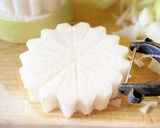 少し手抜きで!大根の菊の花飾り切り作り方4写真