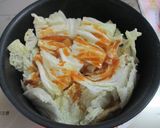 調味料１つ！鶏むねと白菜のさっぱり煮作り方5写真