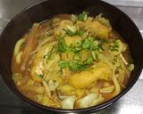 かんたん味噌うどん~大根入り作り方7写真