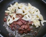 簡単！コンビーフ蓮根　カレー風味作り方3写真