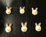 型なし★うさぎの米粉デコクッキー作り方5写真