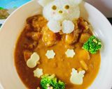 ベジート(やさいシート)くまのデコカレー作り方7写真