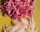 お歳暮ハム消費✿クリチかぼちゃサラダ✿作り方1写真