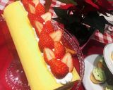 チョコチップクリーム★ブッシュドノエル作り方8写真