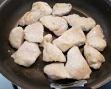 むね肉のマスタードじょうゆソテー作り方2写真