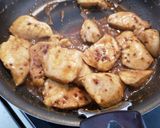 むね肉のマスタードじょうゆソテー作り方3写真