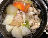 豚肩と野菜ときのこのスープ作り方6写真