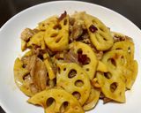 万能たれで簡単☆豚肉と蓮根のきんぴら作り方5写真