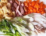 簡単で栄養いっぱいなカレーうどん作り方1写真