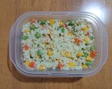 キャラ弁⭐赤鼻のトナカイさん作り方1写真