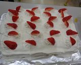 12月　おやつ作り　クリスマスケーキ作り方13写真