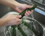 簡単10秒！湯通しで色鮮やか映えキュウリ作り方1写真
