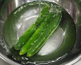 簡単10秒！湯通しで色鮮やか映えキュウリ作り方3写真