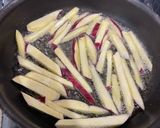 白菜とさつまいもの甘酢サラダ作り方3写真