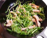 セリ豚炒め作り方7写真