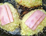 お好み焼き風キャベツ焼き作り方5写真