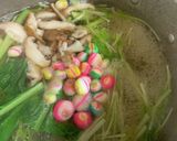 お吸い物 青菜と麩(豆腐でも♪)作り方3写真