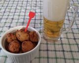 黒ごま入り、チキンボール♪作り方3写真