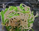 レンジで!ピーマンえのきとたらこの和え物作り方4写真