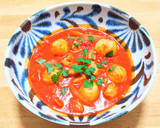鶏肉と冷凍の里芋と玉ネギのトマト煮作り方8写真