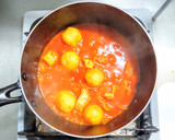 鶏肉と冷凍の里芋と玉ネギのトマト煮作り方7写真
