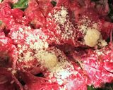 簡単!すぐにできる水菜と牛肉の煮物作り方3写真