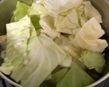 豚こまとキャベツのうま煮作り方3写真