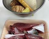 鰤アラと根菜の味噌煮作り方1写真