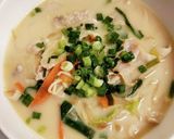 豚肉と野菜たっぷりのミルク味噌スープ作り方7写真