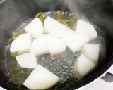 鰤アラと根菜の味噌煮作り方4写真