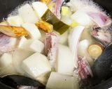鰤アラと根菜の味噌煮作り方5写真