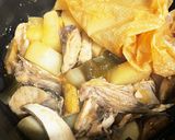 鰤アラと根菜の味噌煮作り方7写真