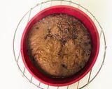 レンジで作る低糖質クリスマスチョコケーキ作り方4写真