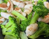 フライパン1つ鶏むね肉ヘルシーポン酢炒め作り方7写真