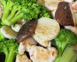 フライパン1つ鶏むね肉ヘルシーポン酢炒め作り方8写真