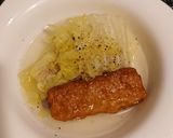 白菜とゴボウ巻き煮作り方5写真